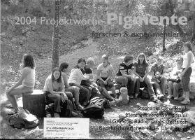 2004 Projektwoche Pigmente