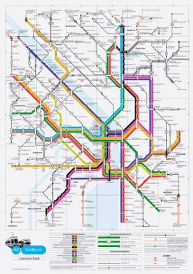 VBZ Züri Linie - Liniennetz Stadt