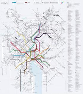 VBZ Züri Linie - Liniennetz Stadt und Region Zürich [recto]