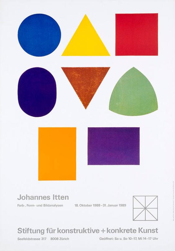 Johannes Itten - Farb-, Form- und Bildanalysen - Stiftung für konstruktive + konkrete Kunst