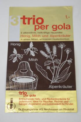 Trio per gola - Honig, Milch  und Alpenkräuter Hustenbonbon