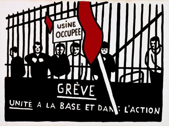 Usine occupé - Grève - Unité a la base et dans l'action