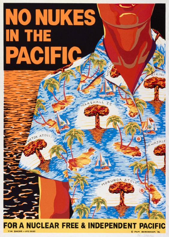 No nukes in the Pacific - For a nuclear free & independent Pacific