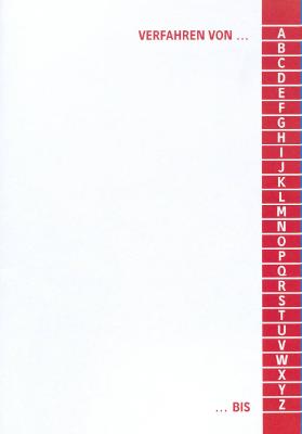 Verfahren von ... A bis Z