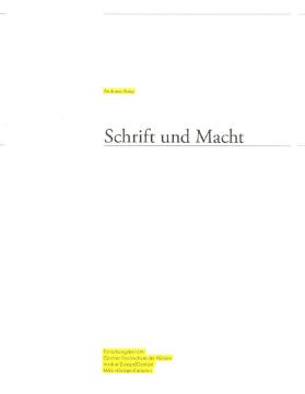 Schrift und Macht