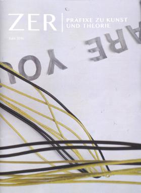 zer| Präfixe zu Kunst und Theorie