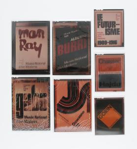 [Man Ray, Gabo, Alberto Burri, Dewasne 70, Le Futurisme,Chaissac, Gorin]