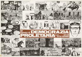 Un fumetto di Democrazia Proletaria a cura dei circoli La Comune