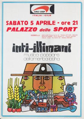 ARCI UISP - Italia-Chile - Palazzo dello Sport - Inti-illimani - Musica popolare dell'america latina
