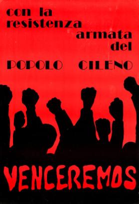 Con la resistenza armata del popolo cileno - Venceremos