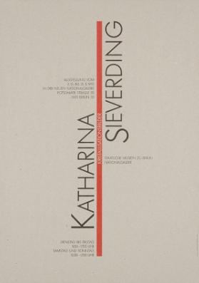 Katharina Sieverding - Kristallistationsbilder - Nationalgalerie