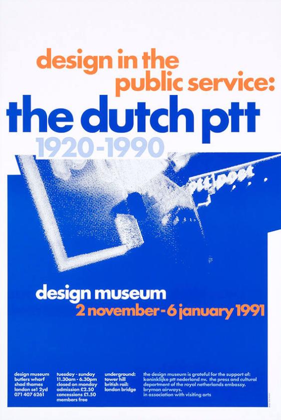 Design in the public service: The dutch PTT 1920-1990 - Design Museum