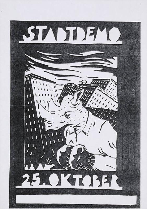 Stadtdemo - 25. Oktober