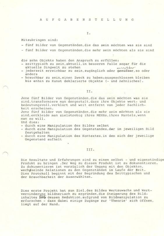 Supramanipulanten, Aufgabenstellung