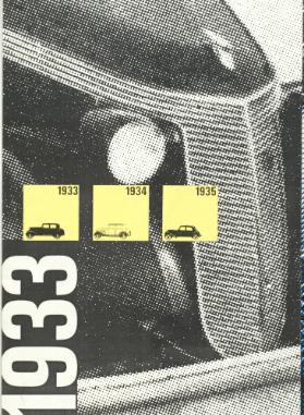 Veränderungen im Laufe der Zeit, 1933-1987