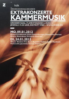 Extrakonzert Kammermusik I