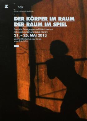 Der Körper im Raum. Der Raum im Spiel