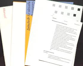 Zeitschrift für Gestaltung, Nullummer Februar 1992