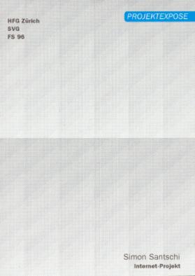 Internet-Projekt, Projektexpose
