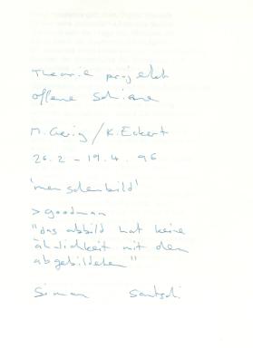 Im anderen Medium