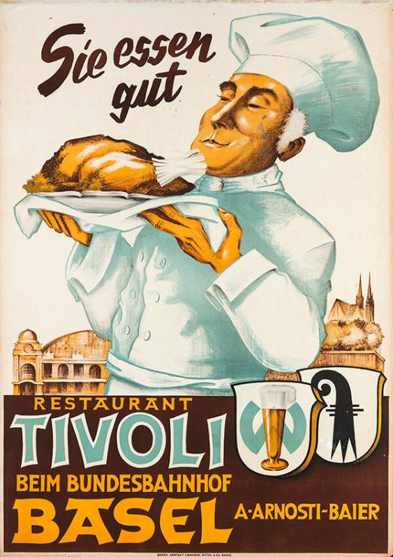 Sie essen gut - Restaurant Tivoli beim Bundesbahnhof Basel