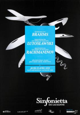 Sinfonietta de Lausanne - Brahms - Lutosławski - Rachmaninov