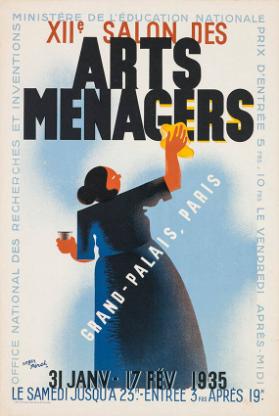 Office national des recherches et inventions - Ministère de l'éducation nationale - XIIe salon des arts ménagers - Grand-Palais, Paris