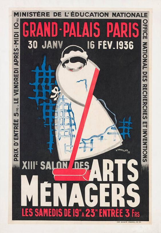 Ministère de l'éducation nationale - Office national des recherches et inventions - Grand-Palais Paris - XIIIe salon des arts ménagers