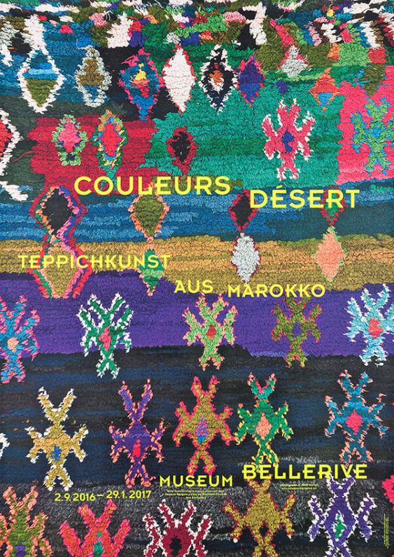 Couleurs désert - Teppichkunst aus Marokko - Museum Bellerive