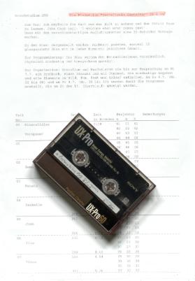 "Gestalterin Gestalter", Dia-Projektion