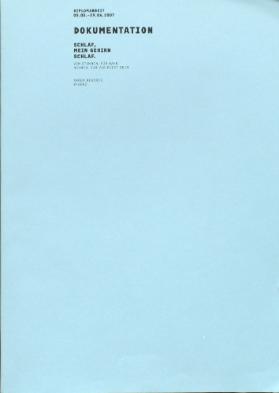 Schlaf, mein Gehirn schlaf