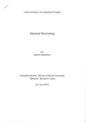 Musical Borrowing