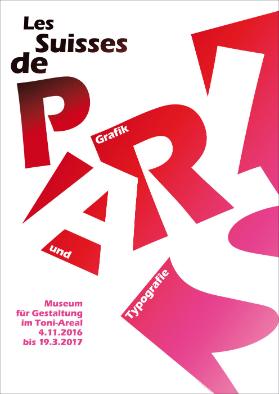 Les Suisses de Paris – Grafik und Typografie ; Plakat