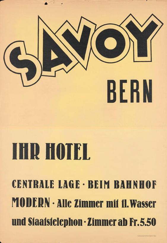 Savoy Bern - Ihr Hotel