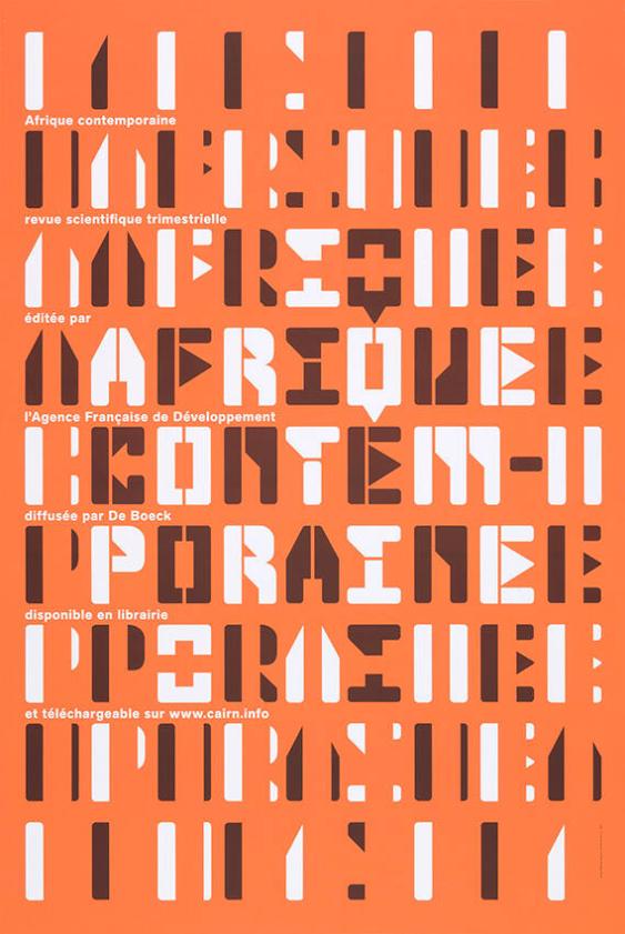 Afrique contemporaine - Revue scientifique trimestrielle éditée par l'Agence française de développement
