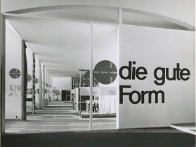 SWB-Sonderschau "Die gute Form" an der Mustermesse Basel 1955