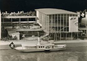 Schweizer Pavillon an der Weltausstellung 1937 in Paris - Architekturmodell