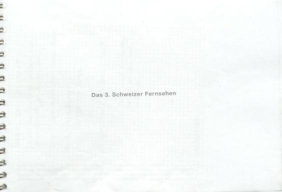 Das 3. Schweizer Fernsehen