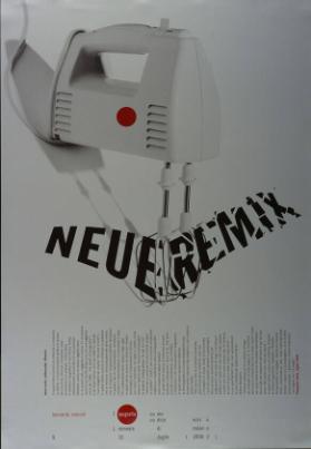 Neue Remix - Leonardo Sonnoli - Tipografia come codice visivo - Triennal e di Milano