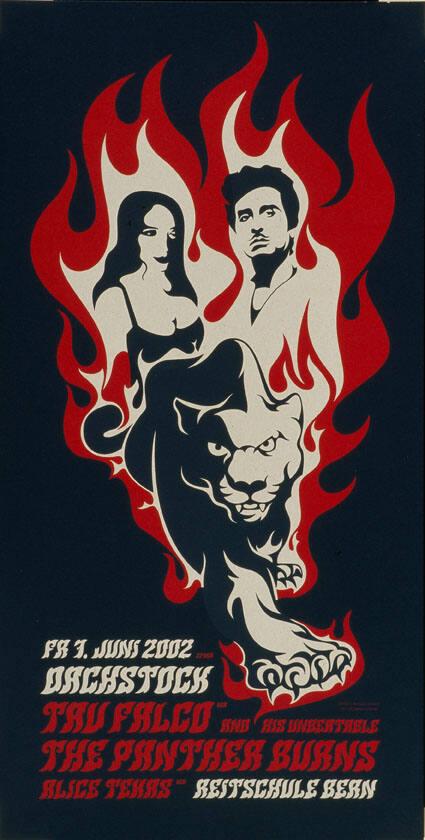 Tav Falco and His Unbeatable The Panther Burns - Dachstock - Reitschule Bern