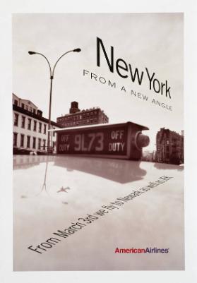 American Airlines - New York from a new angle - From March 3rd we fly to Newark as well as JFK