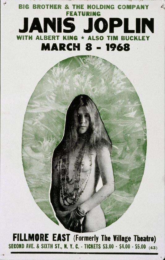 Janis Joplin - Fillmore East (Formerly The Village Theatre)