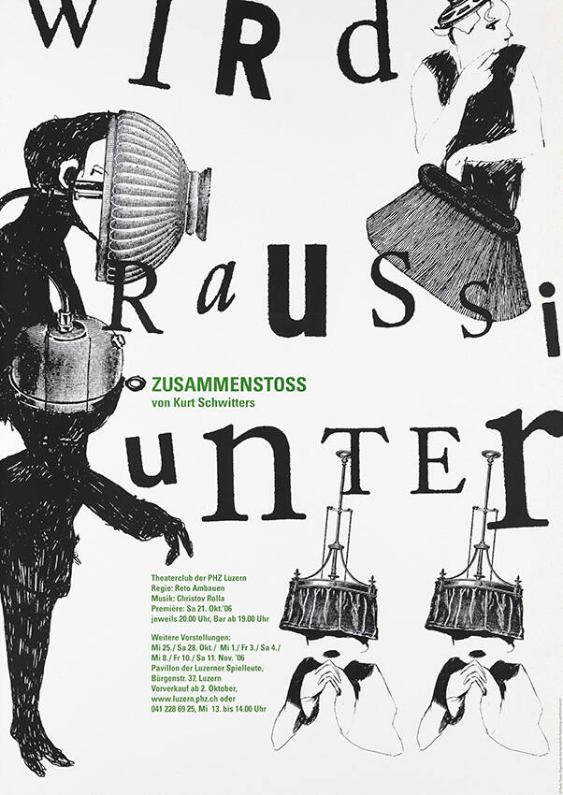 Zusammenstoss - von Kurt Schwitters - Theaterclub der PHZ Luzern