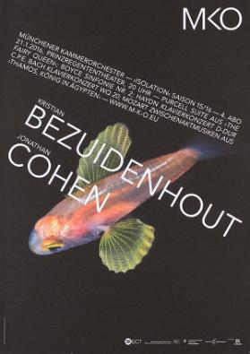 Münchener Kammerorchester - 'Isolation' Saison 15/16 - 4. ABO - Kristian Bezuidenhout - Jonathan Cohen - MKO