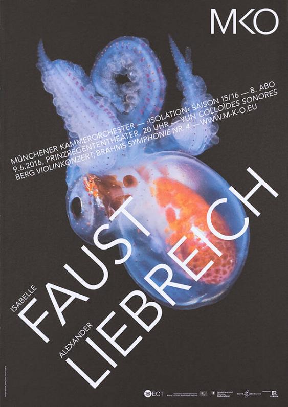 Münchener Kammerorchester - 'Isolation' Saison 15/16 - 8. Abo - Isabelle Faust - Alexander Liebreich - MKO