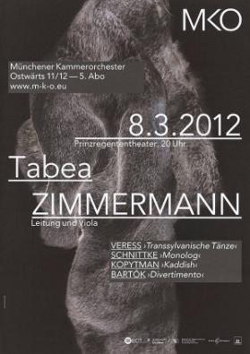 Münchener Kammerorchester - Ostwärts 11/12 - 5. Abo - Tabea Zimmermann - MKO