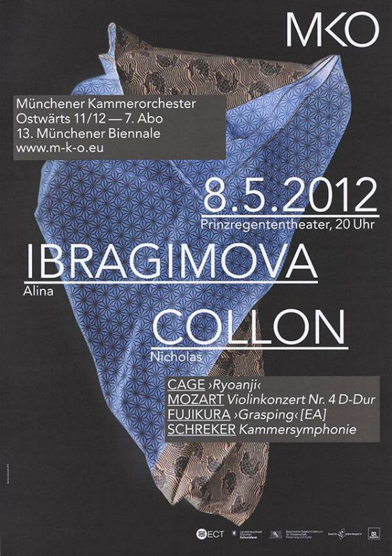 Münchener Kammerorchester - Ostwärts 11/12 - 7. Abo - Alina Ibragimova - Nicholas Collon - MKO
