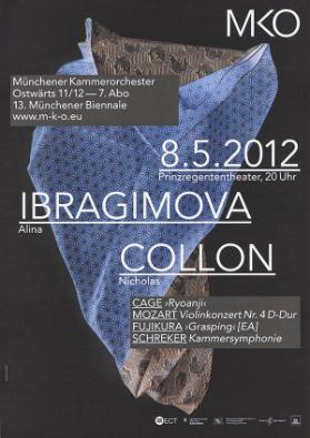 Münchener Kammerorchester - Ostwärts 11/12 - 7. Abo - Alina Ibragimova - Nicholas Collon - MKO