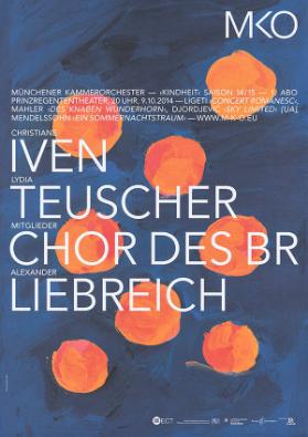 Münchener Kammerorchester - 'Kindheit' Saison 14/15 - 1. Abo - Christiane Iven - Lydia Teuscher - Mitglieder Chor des BR - Alexander Liebreich - MKO