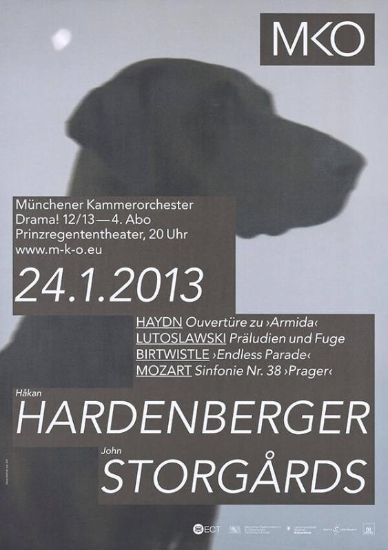 MKO - Münchener Kammerorchester - Drama! 12/13 - 4. Abo - Håkan Hardenberger - John Storgårds
